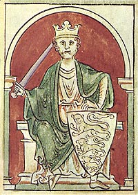 Richard I as depicted in an early painting